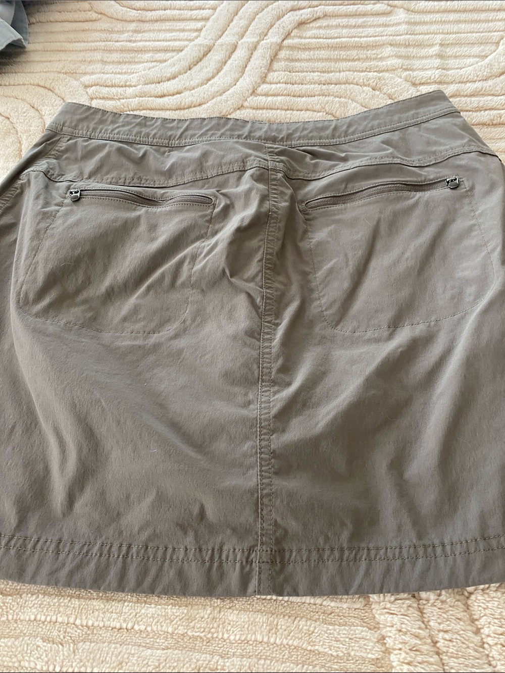 L.L. Bean bundle Olive Green Women's Skort with Zip Pocket and shorts size 10 - Picture 10 of 16